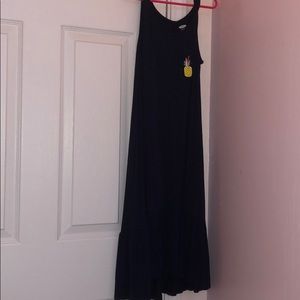 Old navy dark blue L 10-12 beach dress